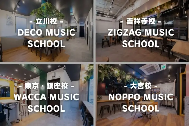 OHACO MUSIC SCHOOLの姉妹校一覧