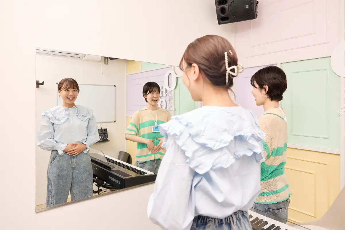 腹式呼吸を身につける発声トレーニング