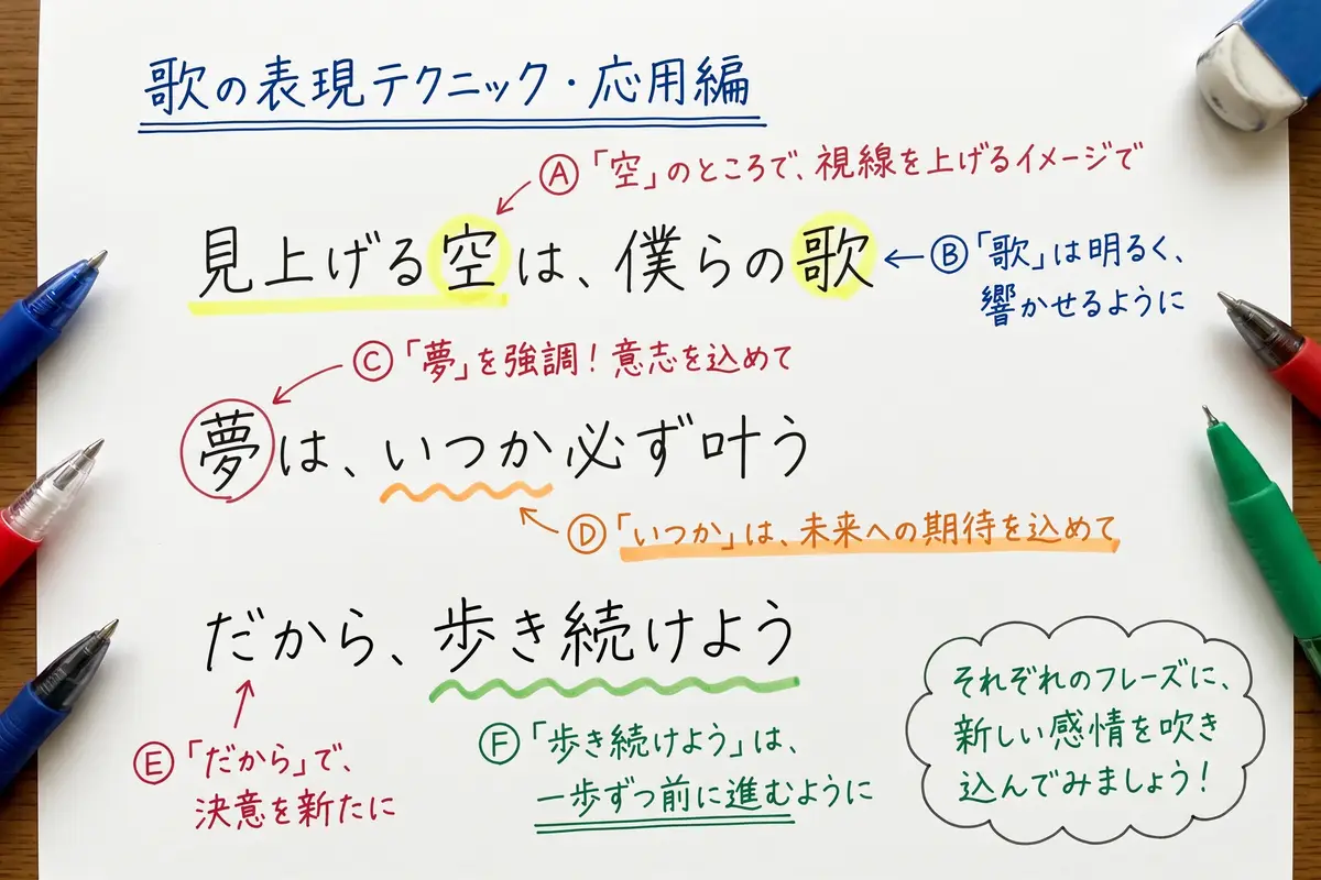 初めてでも基礎から学べる作詞レッスン