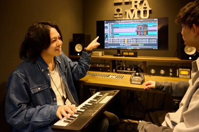 作詞と作曲を組み合わせて学ぶレッスン